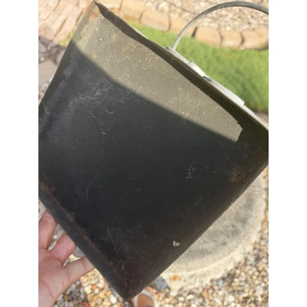 Heavy Metal Glass Lantern 16